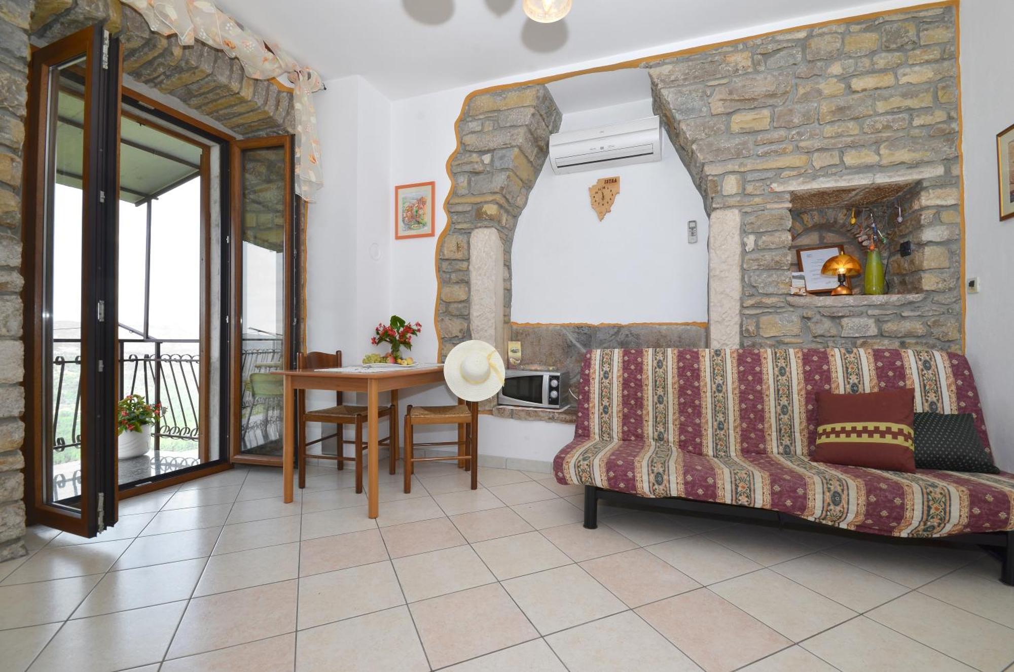 Bella Vista Apartments Motovun Ruang foto